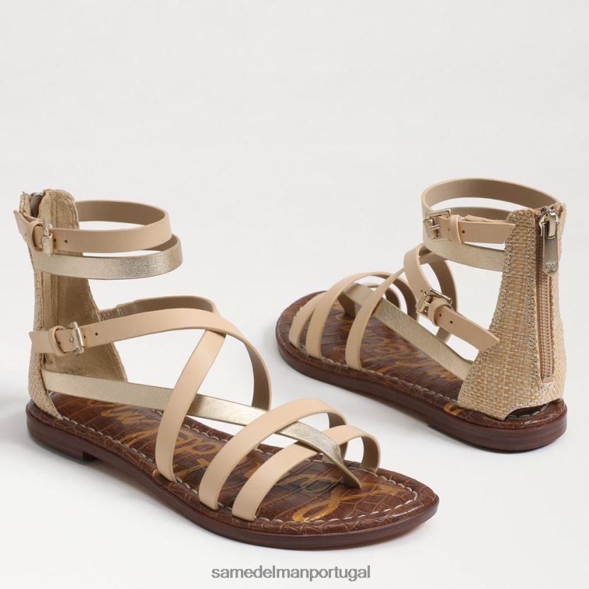 Sam Edelman areia natural mulheres sandalia gladiadora gibbs calçados X8JV0P529