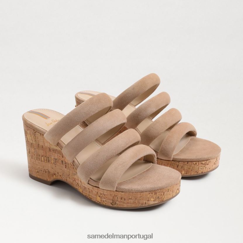 Sam Edelman caramelo dourado mulheres salto plataforma yuki calçados X8JV0P688