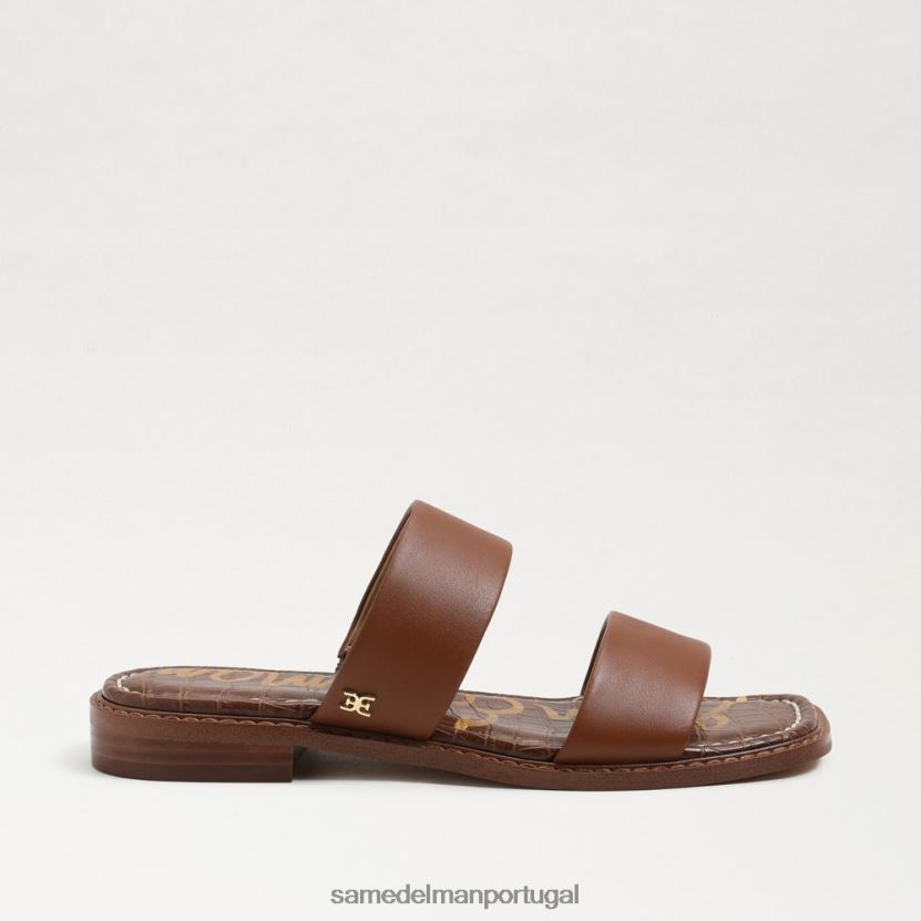 Sam Edelman couro de sela mulheres sandália haydee calçados X8JV0P571