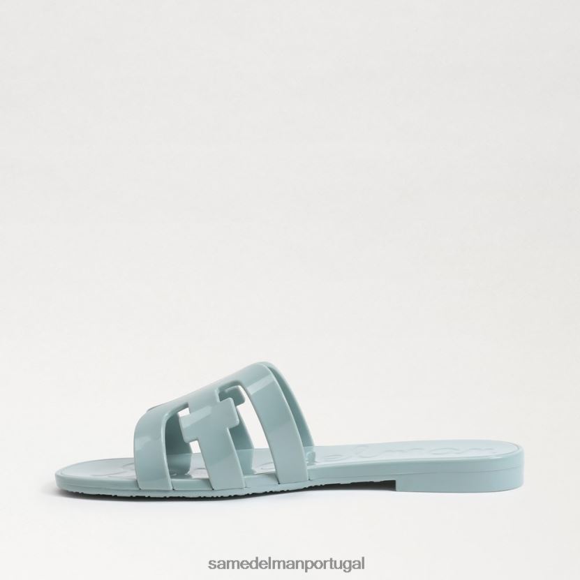 Sam Edelman maré azul mulheres sandália bay jelly slide calçados X8JV0P219