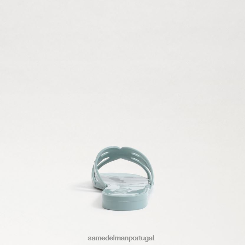 Sam Edelman maré azul mulheres sandália bay jelly slide calçados X8JV0P219