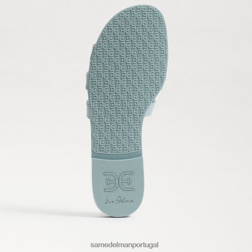 Sam Edelman maré azul mulheres sandália bay jelly slide calçados X8JV0P219