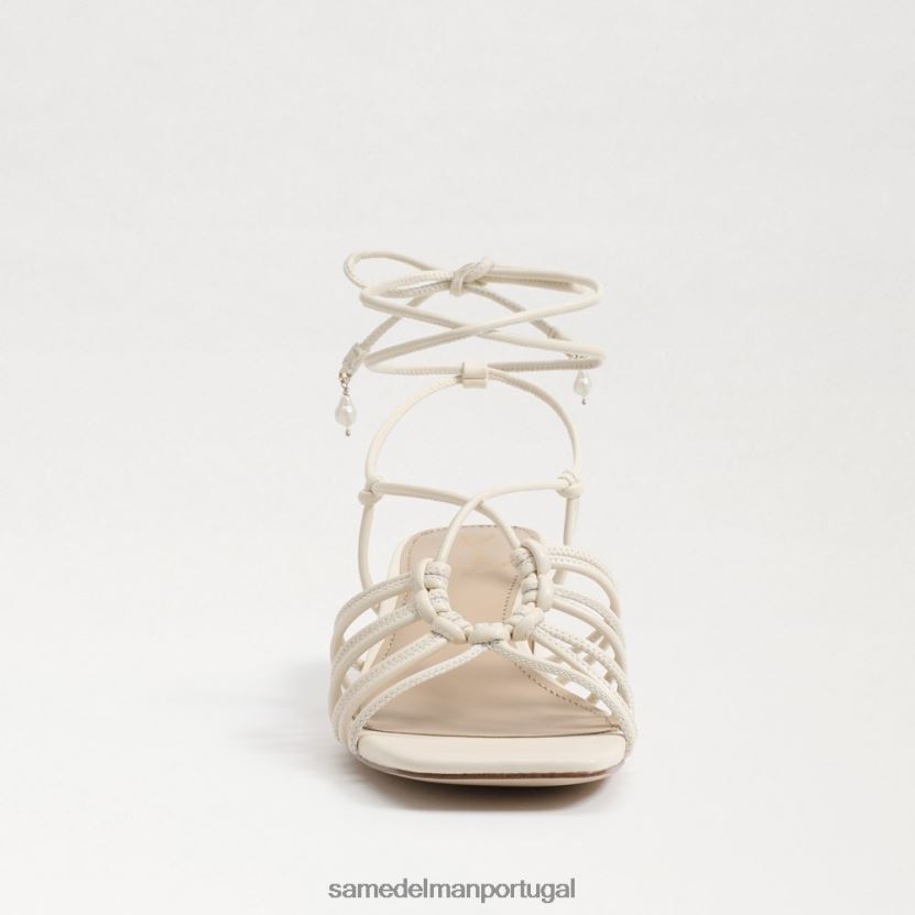 Sam Edelman marfim moderno mulheres Sandália Westley com cadarço e salto bloco calçados X8JV0P397