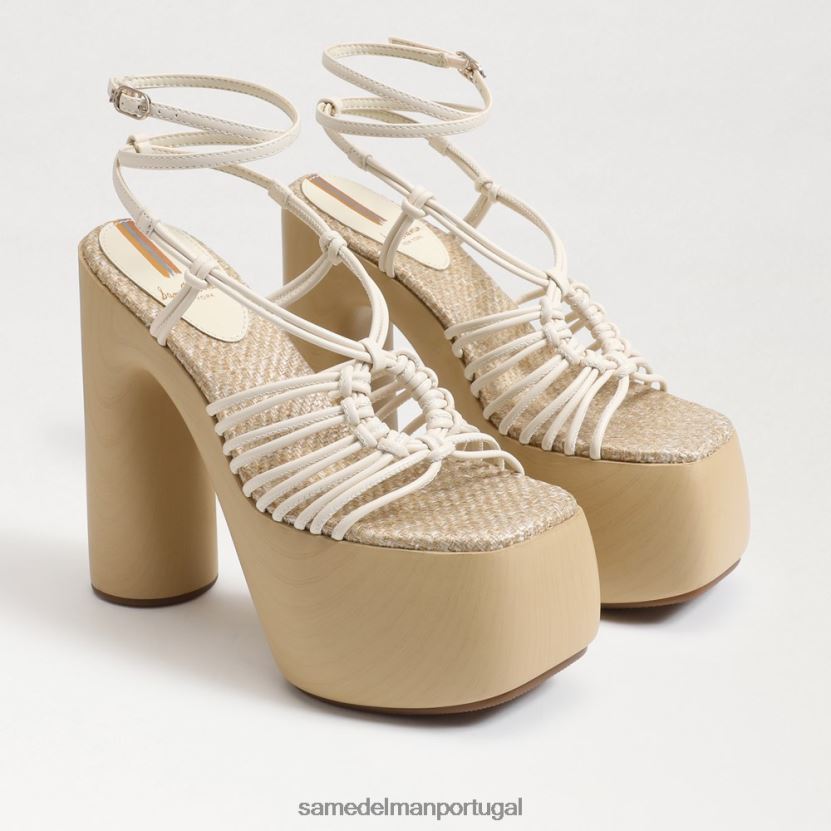Sam Edelman marfim moderno mulheres salto plataforma gia calçados X8JV0P698