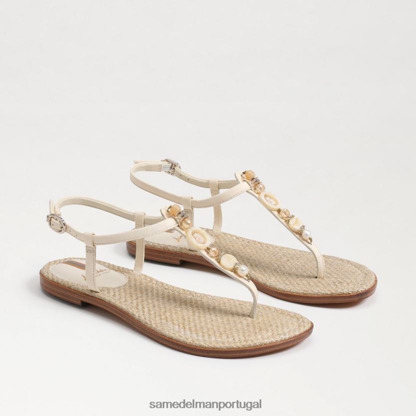 Sam Edelman marfim moderno mulheres sandália tanga gigi retrô calçados X8JV0P496