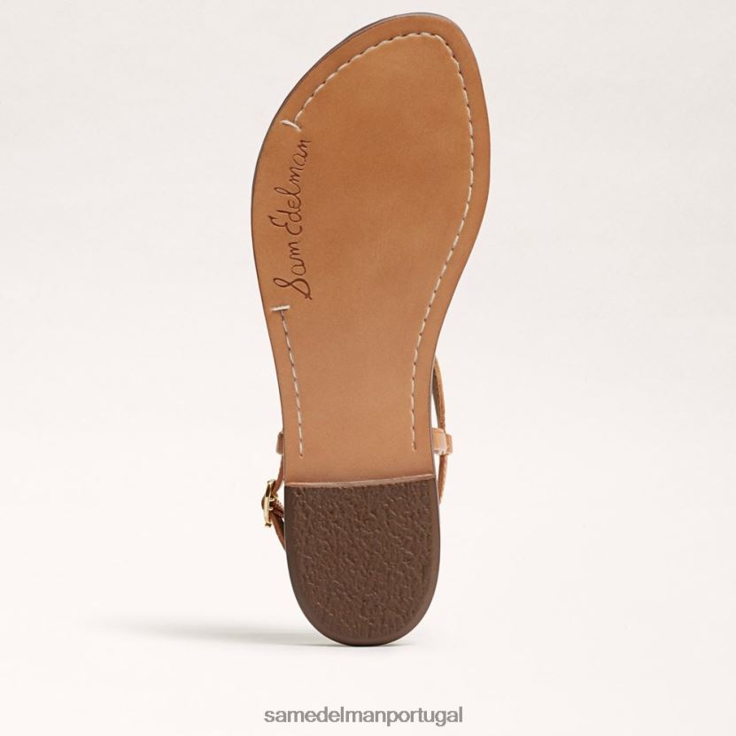 Sam Edelman natural mulheres sandália tanga gigi retrô calçados X8JV0P495