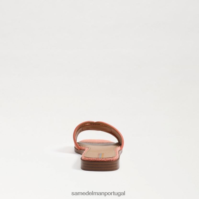 Sam Edelman rosa terracota/rosa estuque mulheres sandalia irina calçados X8JV0P4