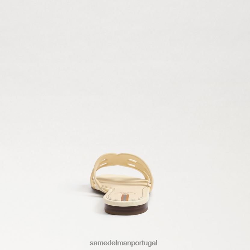 Sam Edelman trigo branqueado mulheres sandália bay radiante slide calçados X8JV0P579