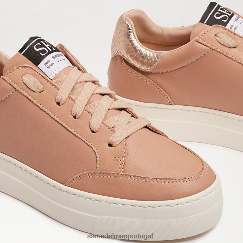 Sam Edelman bege à beira mar mulheres tênis wess calçados X8JV0P456