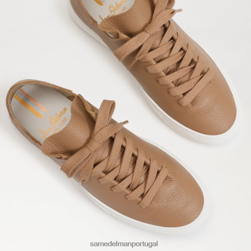 Sam Edelman camelo mulheres tênis com cadarço de papoula calçados X8JV0P311