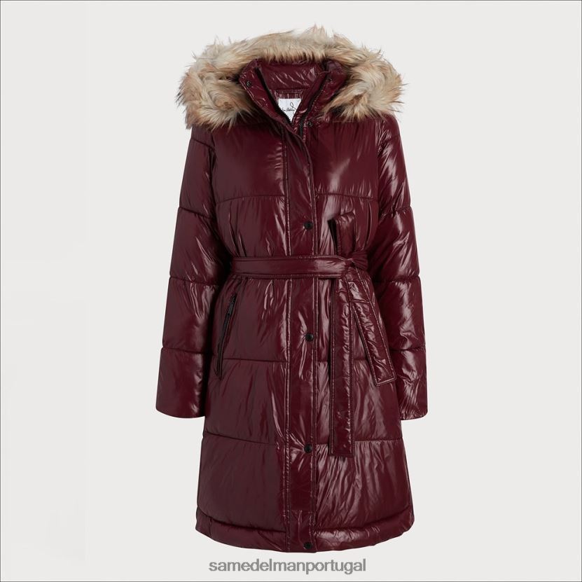 Sam Edelman Bordéus mulheres soprador longo vestuário X8JV0P1135