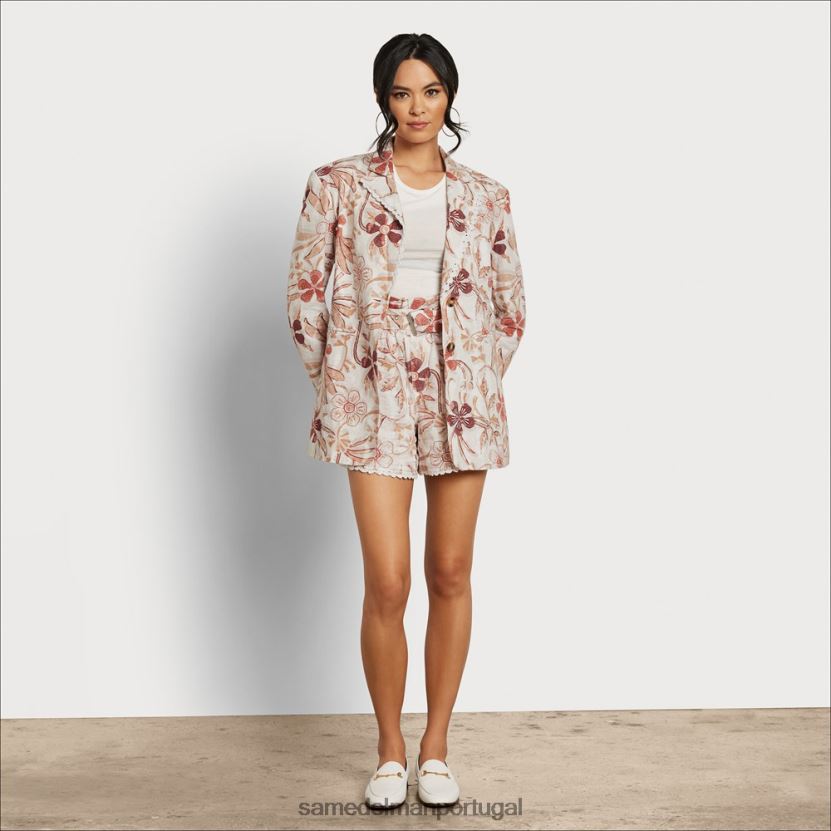 Sam Edelman floral mulheres blazer enola vestuário X8JV0P1207