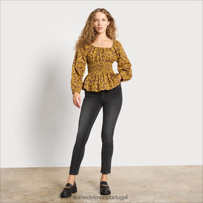 Sam Edelman crepúsculo mulheres calça skinny cintura alta vestuário X8JV0P1272