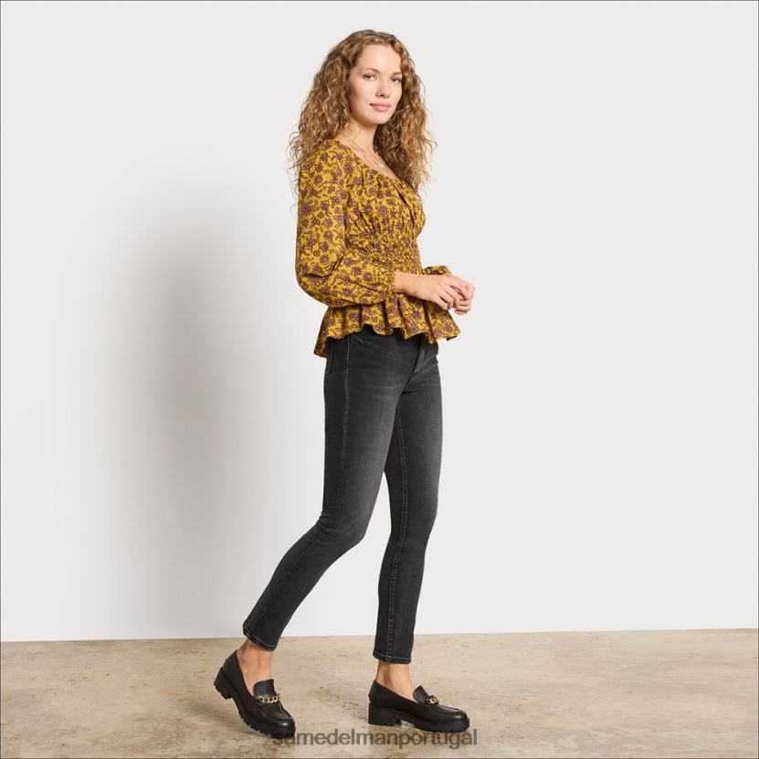 Sam Edelman crepúsculo mulheres calça skinny cintura alta vestuário X8JV0P1272
