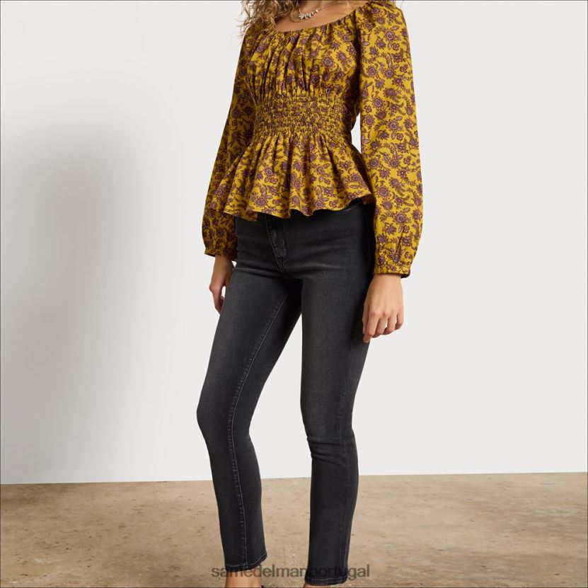 Sam Edelman crepúsculo mulheres calça skinny cintura alta vestuário X8JV0P1272