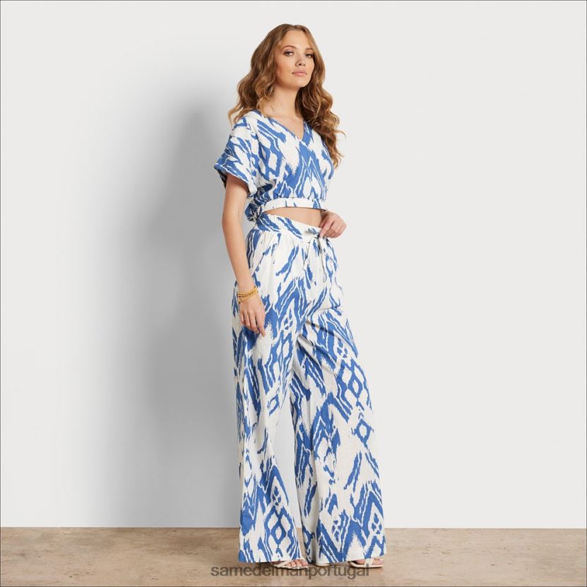 Sam Edelman ikat mulheres calça macia carrie vestuário X8JV0P1070