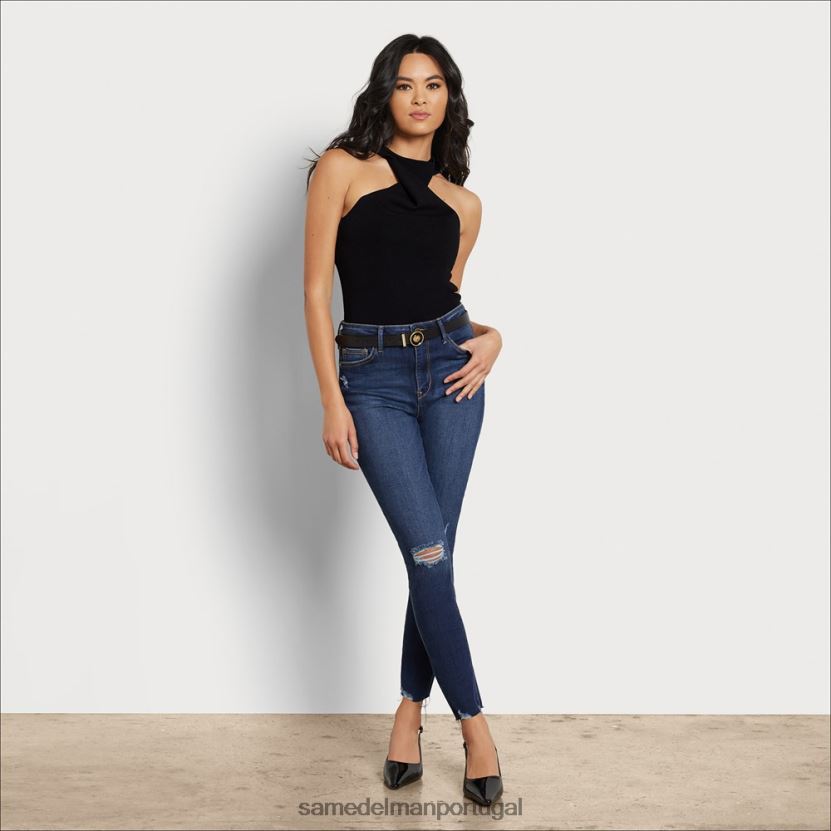 Sam Edelman preto mulheres regata de suéter abril vestuário X8JV0P1193