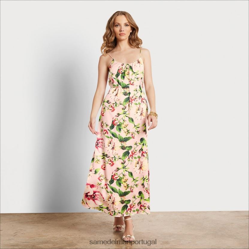 Sam Edelman blush multi mulheres vestido maxi floral vestuário X8JV0P1142